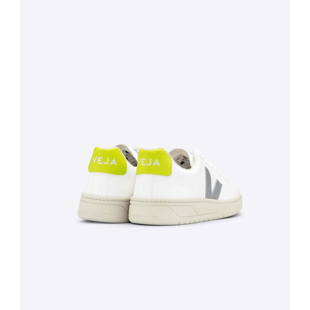 Veja URCA CWL Joggesko Herre White/Grey/Green | NO 317ILH